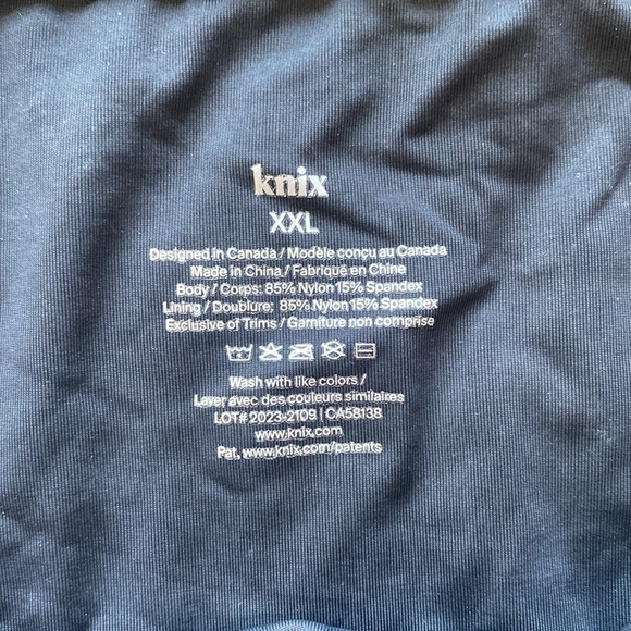 Knix Two-Piece Bikini Swimsuit, XL and XXL, Black - Picture 2 of 9